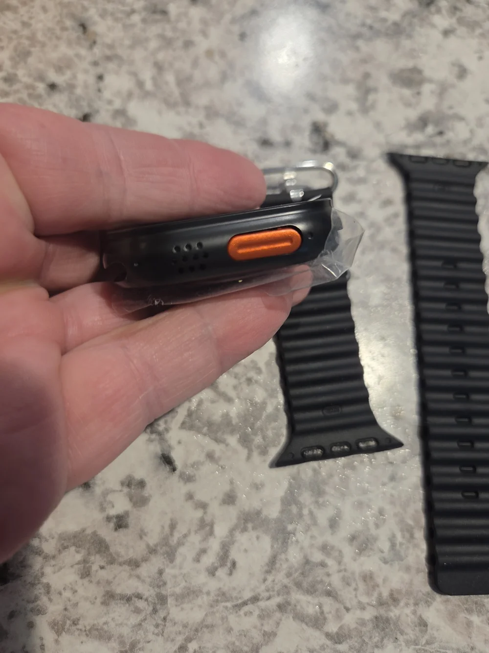 New Ultra SmartWatch With 2 Wrist Bands And Charger Very Nice Great Buy